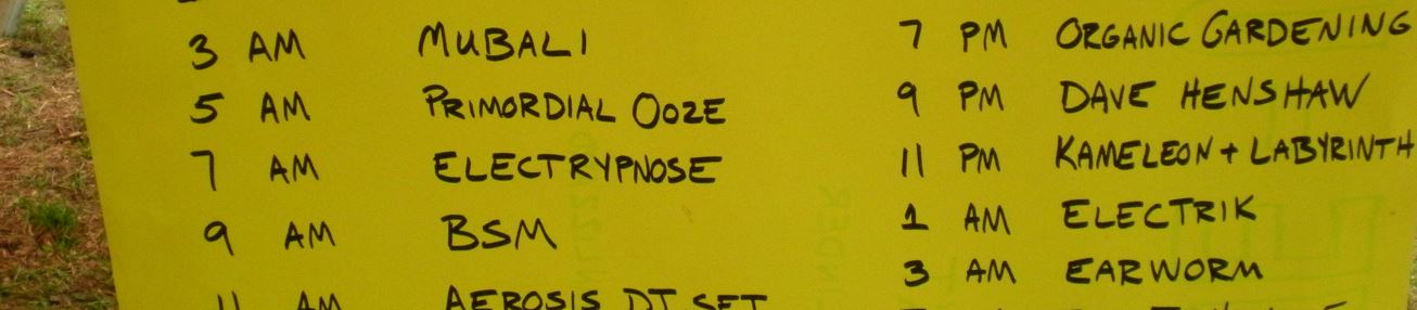 Electrypnose Gigs Banner